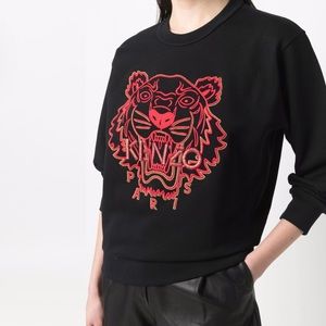 NWT KENZO CNY YEAR OF THE TIGER CREW SWEAT
Black